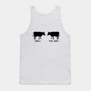 Small Cow Far Away Funny Father Ted Tank Top